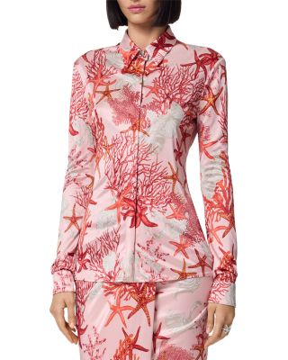 Versace - Seaside Print Button Front Shirt