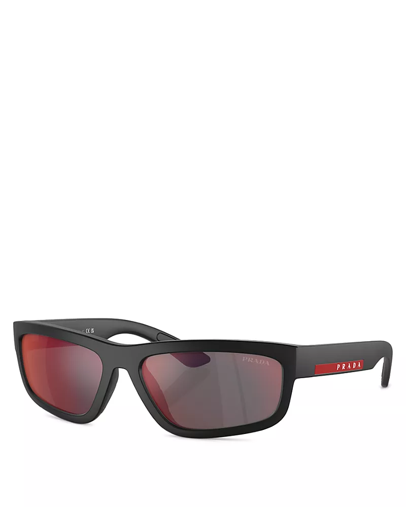 Prada Rectangular Sunglasses, 59mm
