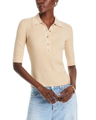 Proenza Schouler White Label - Sera Knit Polo Top