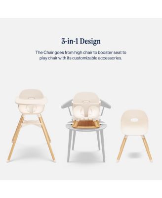  Unisex 3-in-1 High Chair All In One Bundle - Baby