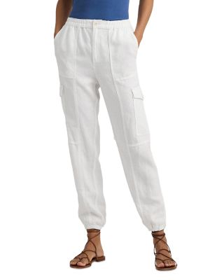 Ralph Lauren - Linen Cargo Ankle Pants