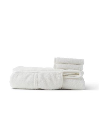 Lalo 100% Organic Hooded Towel + Washcloth 2-Pack