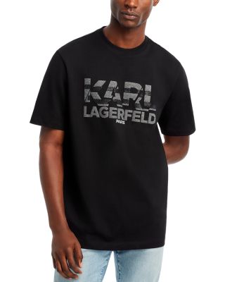 KARL LAGERFELD PARIS - Caviar Logo Graphic Tee