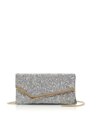 Jimmy Choo - Emmie Glitter Embellished Clutch