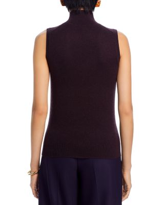 Sleeveless 100% Cashmere Sweater - Exclusive