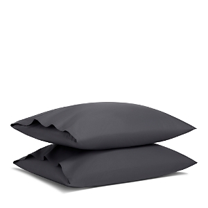 Brooklinen Classic Percale King Pillowcase Set In Slate