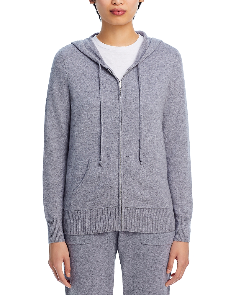 C by Bloomingdale's Cashmere Zip Hoodie - Exclusive