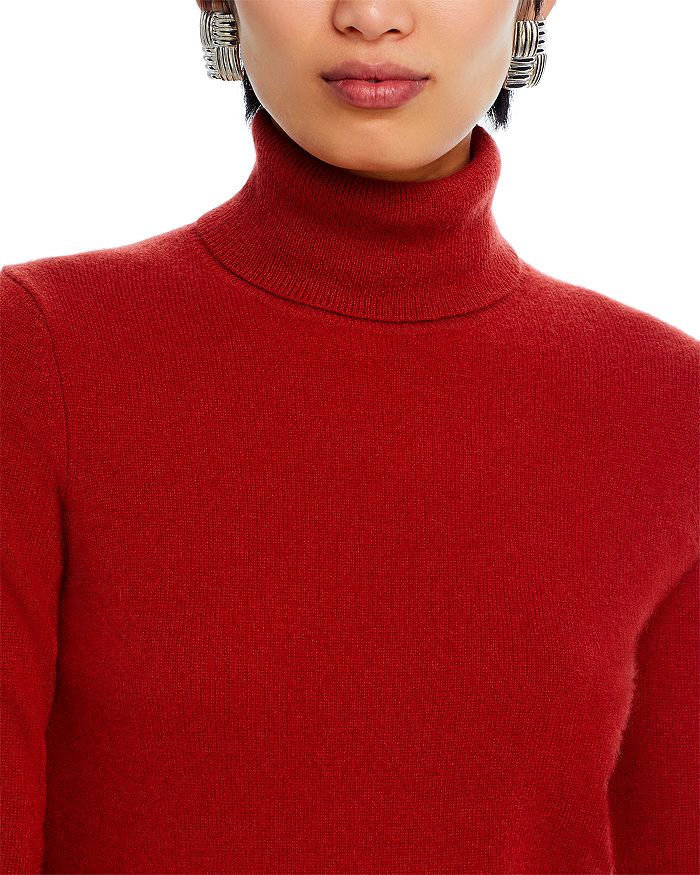 C By Bloomingdale's Cashmere Turtleneck Sweater - Exclusive In Dark Sienna