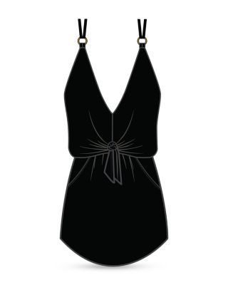 Kami Obi One Piece Swim Dress