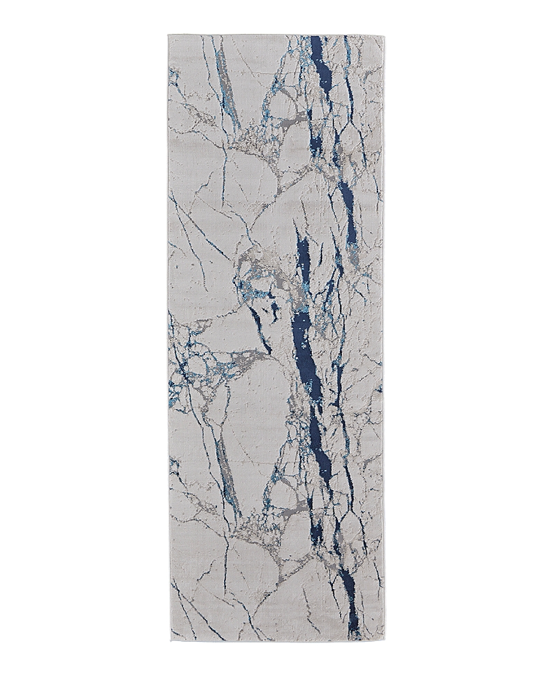Photos - Chandelier / Lamp Feizy Indio IND39GWF Runner Area Rug, 2'10 x 7'10 IND39GWFIVYBLUI71