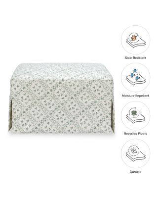 Crawford Water Repellent & Stain Resistant Gliding Ottoman
