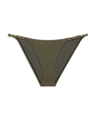ViX Paula Hermanny - Firenze Beaded Strap Bikini Bottom