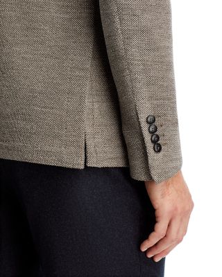 Textured Jersey Knit Casual Sport Coat