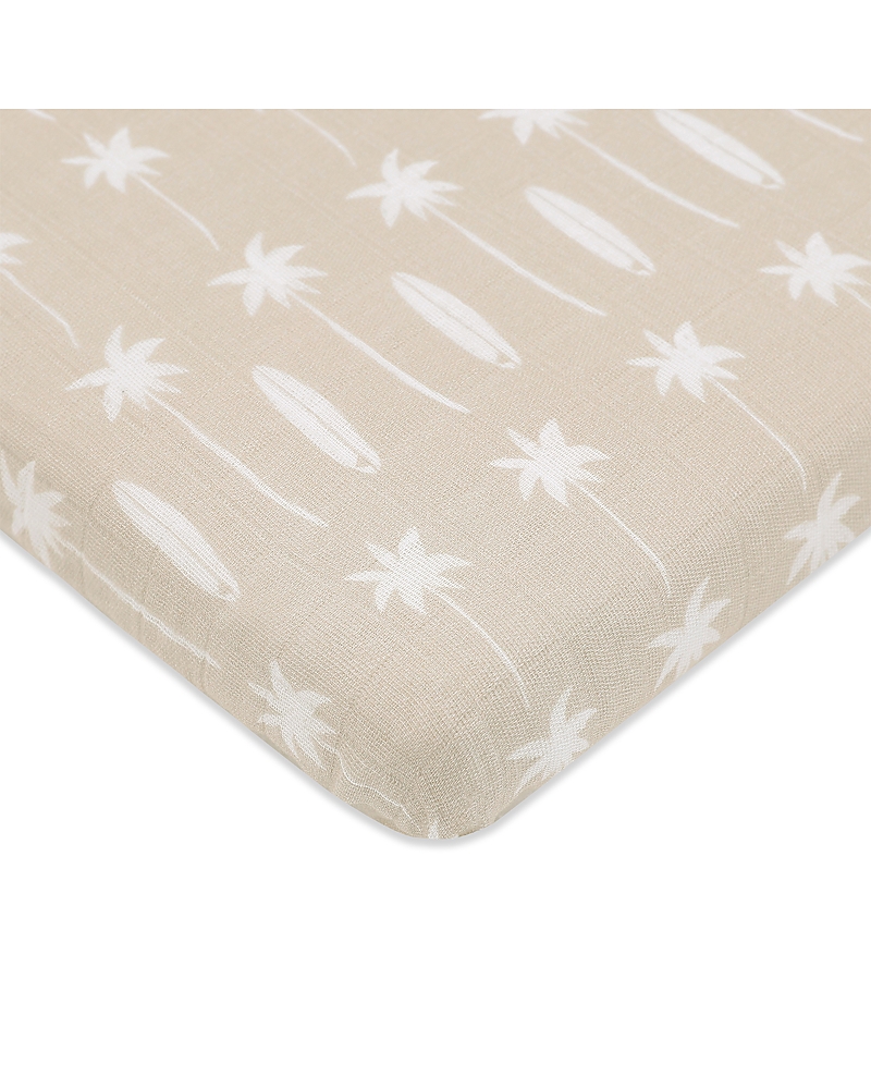 Babyletto All Stages Midi Crib Sheet in Gots Certified Organic Muslin Cotton