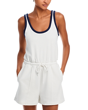 Shop Sweaty Betty After Class Romper In Lily White