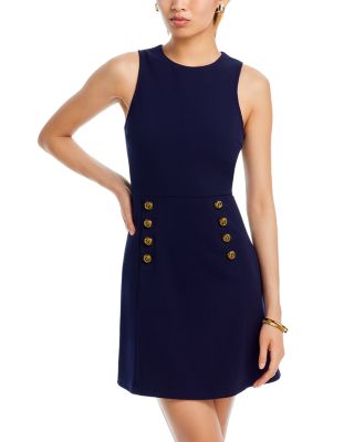 AQUA - Sailor Button Dress - Exclusive