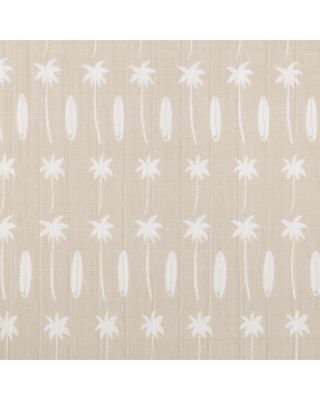 Mini Crib Sheet in GOTS Certified Organic Muslin Cotton