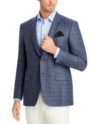 Canali - Siena Plaid Regular Fit Sport Coat