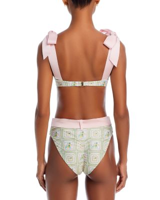 Capittana Lina Lemon Flowers Underwire Bikini Top