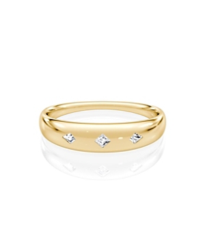 Lab Grown Diamond Lozenge & Kite Dome Cuff Bracelet in 14K Gold, 2.25 ct. t.w.
