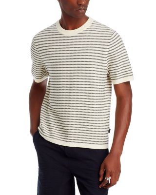 PS Paul Smith - Cotton Sweater Knit Stripe Tee