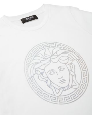 Girls' Laminate Medusa Greca Print Tee - Big Kid