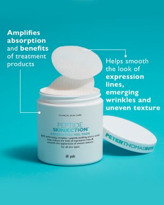 Peptide Skinjection Exfoliating Peel Pads 60 pads