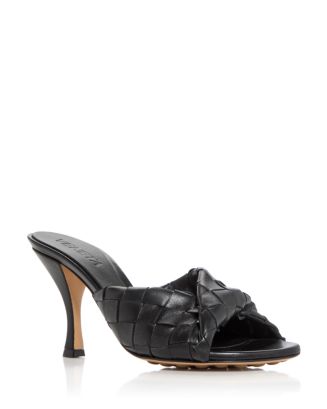 ボッテガヴェネタ Bottega Veneta Blink Flap Sandals Bottega Veneta Blink Woven Napa Leather Flat Sandals