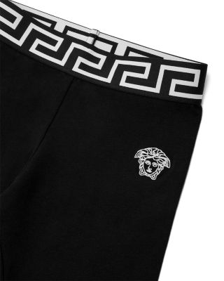 Girls' Medusa Embroidered Jersey Leggings - Little Kid, Big Kid