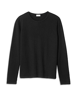 Sferra Intimita Cashmere Long Sleeve Top In Black