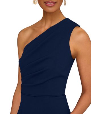 One Shoulder Tiered Gown