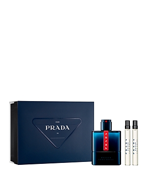 Prada Men's Luna Rossa Ocean Eau De Toilette Gift Set ($180 Value)