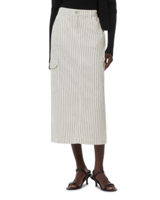 Whistles - Stripe Cargo Midi Skirt