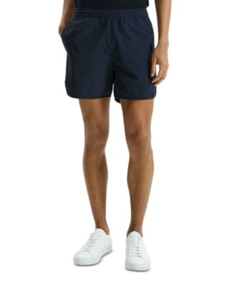 Theory - Track Nylon Crinkled Regular Fit 5" Swim Trunks