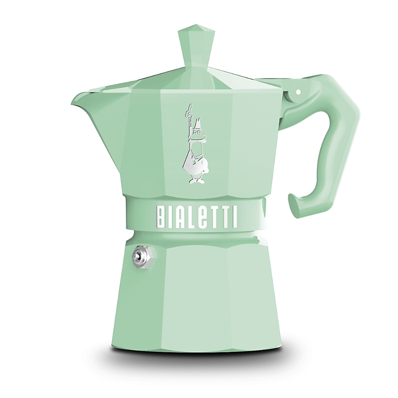Bialetti Moka Express 3 Cup Stovetop Espresso Maker In Mint