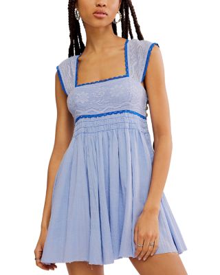 knee length dresses for ladies Free People Free-est Bliss Beauty Mini Dress – White Chocolate Couture main image 1