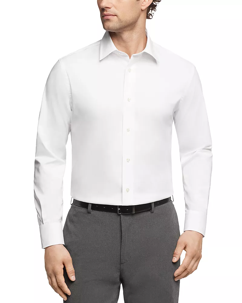 The Men's Store at Bloomingdale's Regular Fit Stretch Dress Shirt