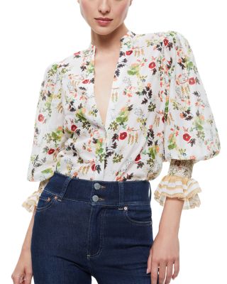 Alice and Olivia - Ilan Blouse