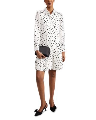 Francesca Pleated Shirt Dress