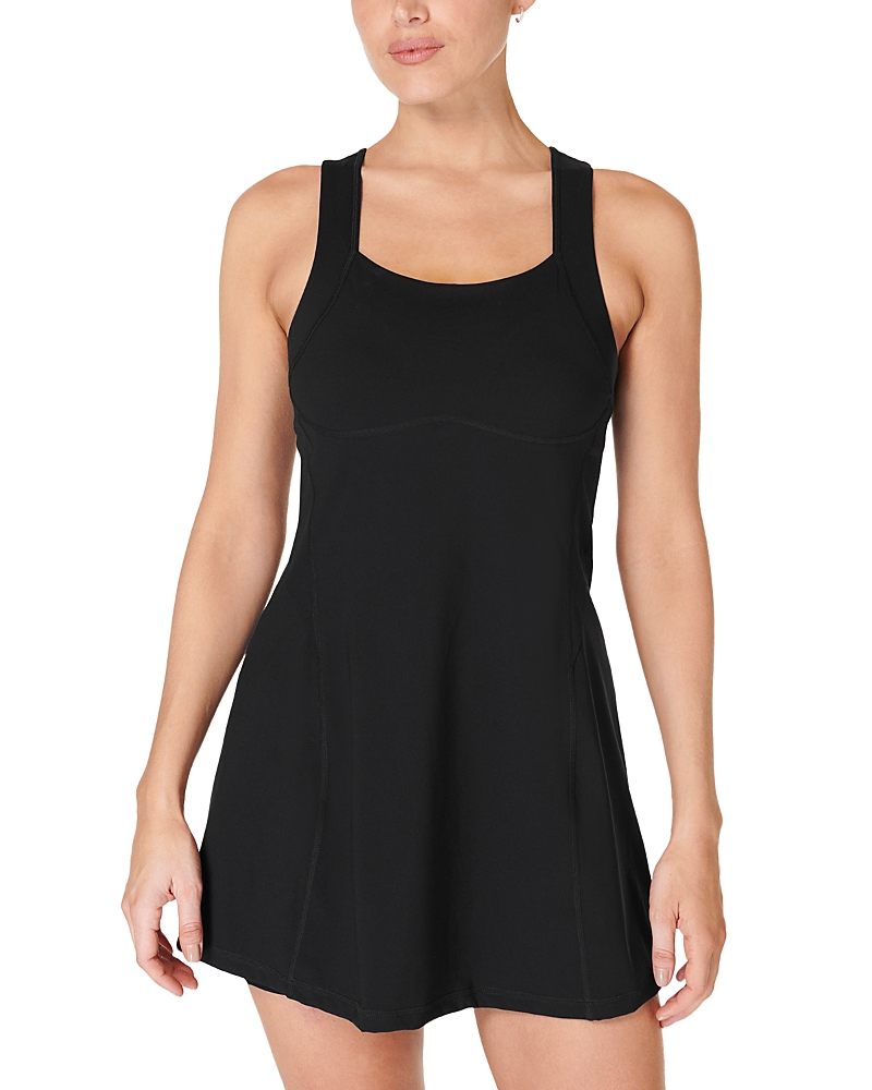 Sweaty Betty Power Pro Racerback Workout Sport Dress In Black