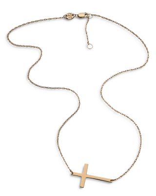 Jennifer Zeuner - Theresa Cross Necklace, 16"