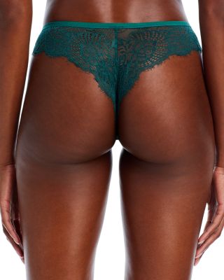 Venus Embroidered Lace Thong
