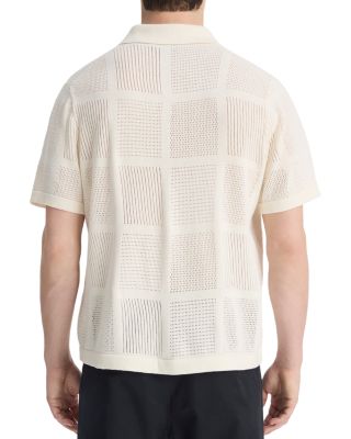 Patchwork Pointelle Shirt