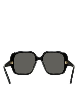 Thin Square Sunglasses, 54mm