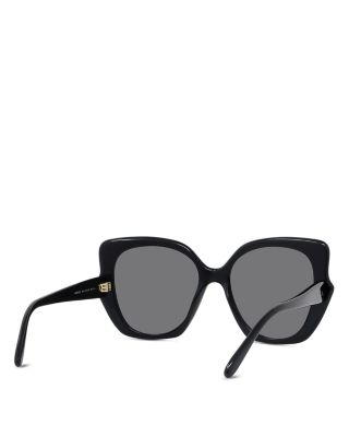 Thin Geometric Sunglasses, 54mm