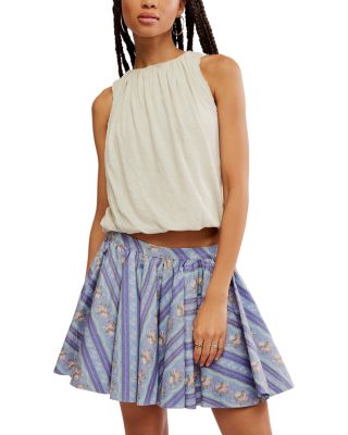 Free People - Unconditional Raw Hem Linen Tank Top