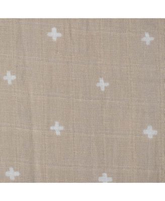 Unisex Cotton Muslin Crib Sheet - Baby