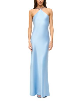 STAUD - Cadence Halter Maxi Dress