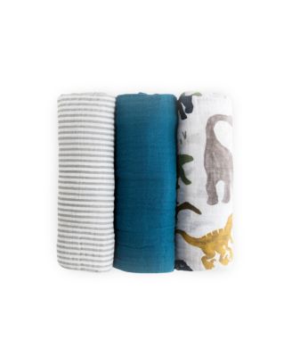 Unisex Cotton Muslin Swaddle 3 Pack - Baby