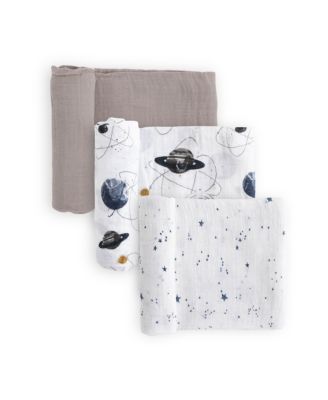 Little Unicorn Little Unicorn Unisex Cotton Muslin Swaddle 3 Pack - Baby